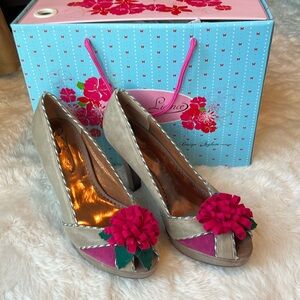 Anthropologie Poetic Licence Heels 8.5